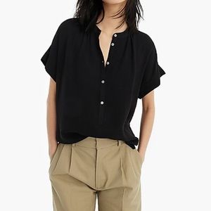 Point Sur/J.Crew Popover Blouse TALL